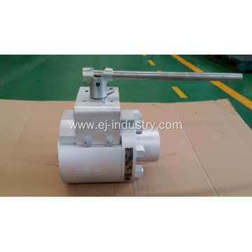 4500LB metal seat floating ball valve